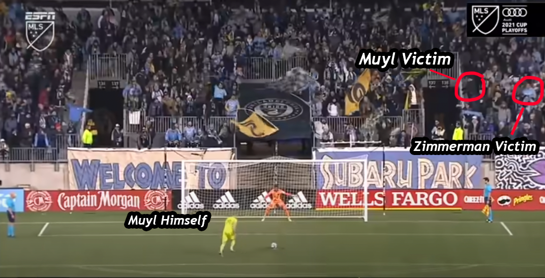 Victims both in frame